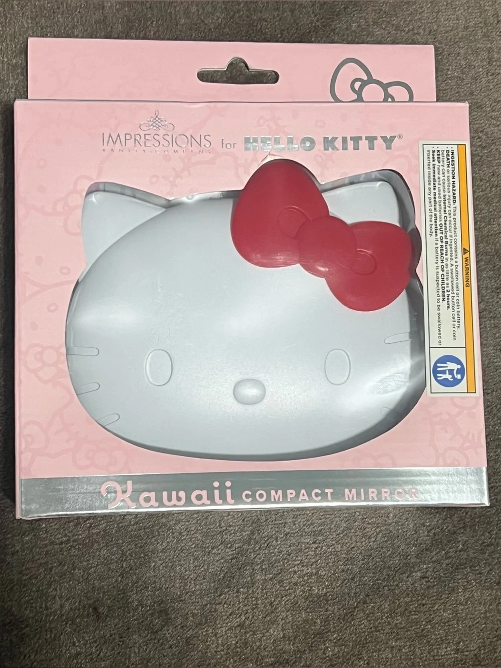 Impressions Vanity x Hello Kitty Kawaii LED Lighted Compact Mirror